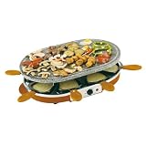 Orva 14233-56 Convivial 1200 W 3 Fonctions: Raclette / Pierre � Griller / Multi-Cr�pes 8 po�lons Anti-Adh�sifspar Orva