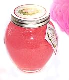 Wild Orchid Sugar Scrub in a Glass Bottle/15.22 Fl Oz.450 Ml