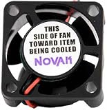 Black Cooling Fan 25x25x10mmJST plug Black Cooling Fan 25x25x10mmJST plug