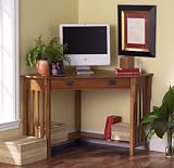 41xfNitfB7L. SL160  Mission Corner Desk   Oak