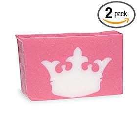 Primal Elements  Wrapped Bar Soap, Majesty , 6.8-Ounce Cellophane (Pack of 2)