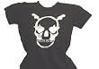 Fender Custom Shop Ladies Shirt Skull Guitar Top