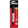 Sharpie Super Twin Tip Fine Point and Chisel Tip Permanent Markers, 1 Black Marker(36401PP)
