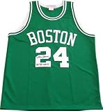 Sam Jones HoF 83 & NBA 50 Autographed/Hand Signed Boston Celtics Jersey