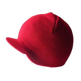 Cuffless Beanie Visor Jeep Cap