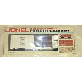 Vintage Lionel Train Car : Denver and Rio Grand Cookie Cox Box Car from Cox R/C
