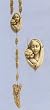 Wall Rosary - Madonna and Child Centerpiece - IMPORTED FROM ITALY