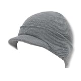 New Blank Cuff Winter Beanie Visor (Comes In 18 Different Colors)