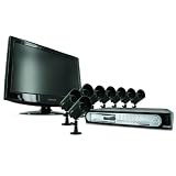 Defender SENTINEL3-004 8 High Resolution Night Vision Surveillance Cameras (Black)