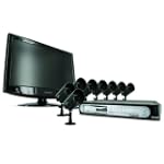 Defender SENTINEL3-004 8 High Resolution Night Vision Surveillance Cameras (Black)