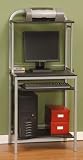 Folding Computer Tower in Silver/Black Finish By Studio RTA Furniture