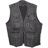 Humvee Safari Photo Vest - Black - Medium