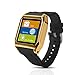Scinex® SW30 16GB Bluetooth Smart Watch GSM Phone - US Warranty (Gold/Black)