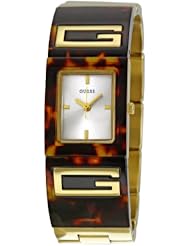 GUESS Womens W12107L1 Flair Champagne Dial Watch
