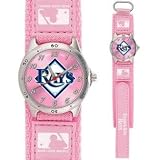 Tampa MLB Kids’ Bay Devil Rays Pink Future Star Series Watch # MF-TB