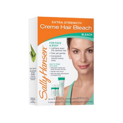 (3 pack) sally hansen extra strength creme hair bleach …