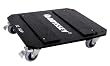 Odyssey FZADP Dolly Plate With Four Swivel Casters, Two With Brakes, For Flight Zone Amp Racks
