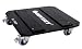 Odyssey FZADP Dolly Plate With Four Swivel Casters, Two With Brakes, For Flight Zone Amp Racks