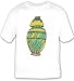 T-shirt with object, pot, California, decorative, vessel, article, artifact, container, designer