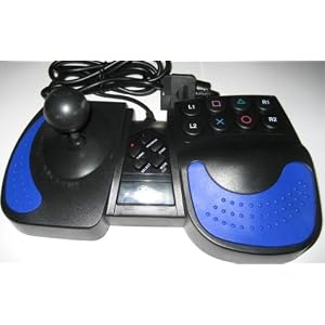 PELICAN PL631 PS2 Arcade Fighter Fully Analog Joystick by Pelican