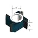 Bosch 85509M 3 Flute Flush Trim Cutter Replacement 3/8-Inch Cut Router Bit