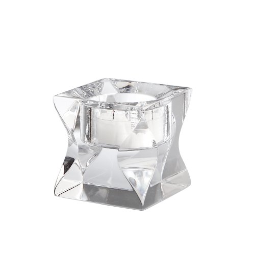 Nambe Kurv Votive Crystal