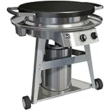 Evo Professional Classic Wheeled Cart Flattop Gas Grill - Propane