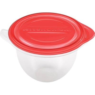 Kitchenaid Stand Mixer Reusable Pba-free Bowl Liners+lids 2-pack Fits 4.5 & 5 Qt