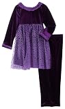Rare Editions Girls 2-6x Tutu Legging Set