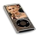 New 5th Generation Clear Hard Silicone Case 'Hoops Design' with Screen Protector & Grey Sock for Apple iPod Nano 5G with Camera 8GB & 16GB (Sep 2009)