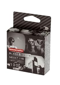 Lomography Black & White 100 ISO Negative 120mm Film (3-Pack)