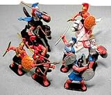 Alexander the Great Warriors Figure Playset (8 Warriors & 2 Horses) (Bagged)