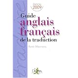 Guide anglais fran�ais de la traductionpar Ren� Meertens