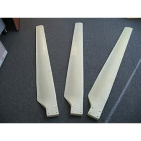 41xg%2Bu1LKXL. SL500 AA280  13.1 Ft  Diameter. High Efficient Wind Generator Blades w/ HUB, 3 Rotors
