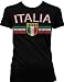 Italia Crest International Soccer Juniors T-shirt, Italy Soccer Juniors T-shirt