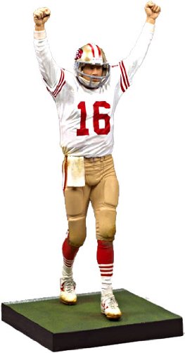 McFarlane Toys NFL Sports Picks Legends Series 5 Exclusive Action Figure Joe Montana (San Francisco 49ers) White Jersey Variant