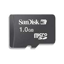 Sandisk 1GB microSD Card (SDSDQ-1024/001G, Static Pack)