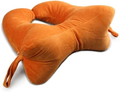 DogBones Collar Bone Travel Pillow by Original Bones, Orange