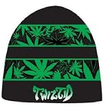 Twiztid ICP Insane Clown Posse Music Band - Men's Pot Marijuana Weed Leaf Beanie Skull Hat Cap
