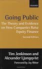 Going Public: The Theory and Evidence on How Companies Raise Equity Finance