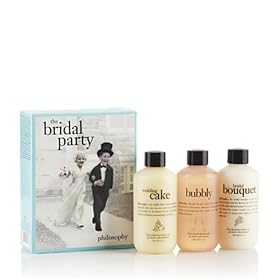 the bridal party | shower gel set | philosophy