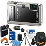 Olympus Stylus Tough 8010 Black Water/Shockproof Digital Camera 14MP, 28mm 5X Zoom, 2.7