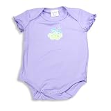 Mulberribush - Infant Girls Short Sleeve bodysuit, Lavender
