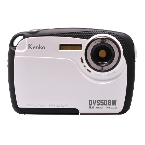Kenko 防水 デジタルムービーカメラ DVS-508W WH ホワイト
