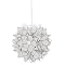 Floral Capiz Chandelier - Natural