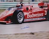 Mario Andretti - Budweiser Car Left - Autographed 16x20 Photograph