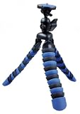 Rollei - Mini Flexi Tripod 100 - Trépied pour Appareil photo - Bleu