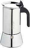 Bialetti Elegance Venus Induction 6 Cup Stainless Steel Espresso Maker