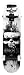 Toys : Stateside Poison Complete Skateboard - Skull Two