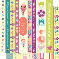 Pixi-Licious Double-Sided Borders 12"X12" Sheet-